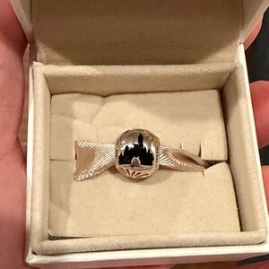 Disney Parks Pandora Castle Charm with Fireworks